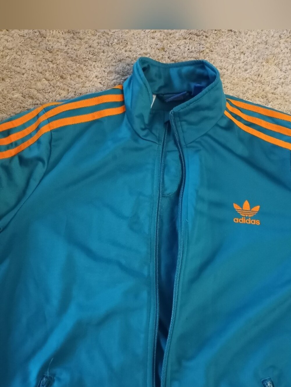 Adidas Long Sleeve Zip Up Jacket - Picture 2 of 11